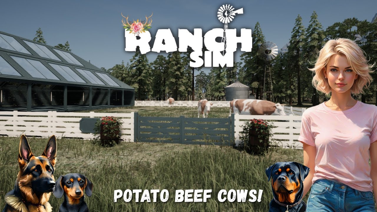 Ranch Simulator | S4 | EP20 | Новые собаки, но кошки по-прежнему нет!
