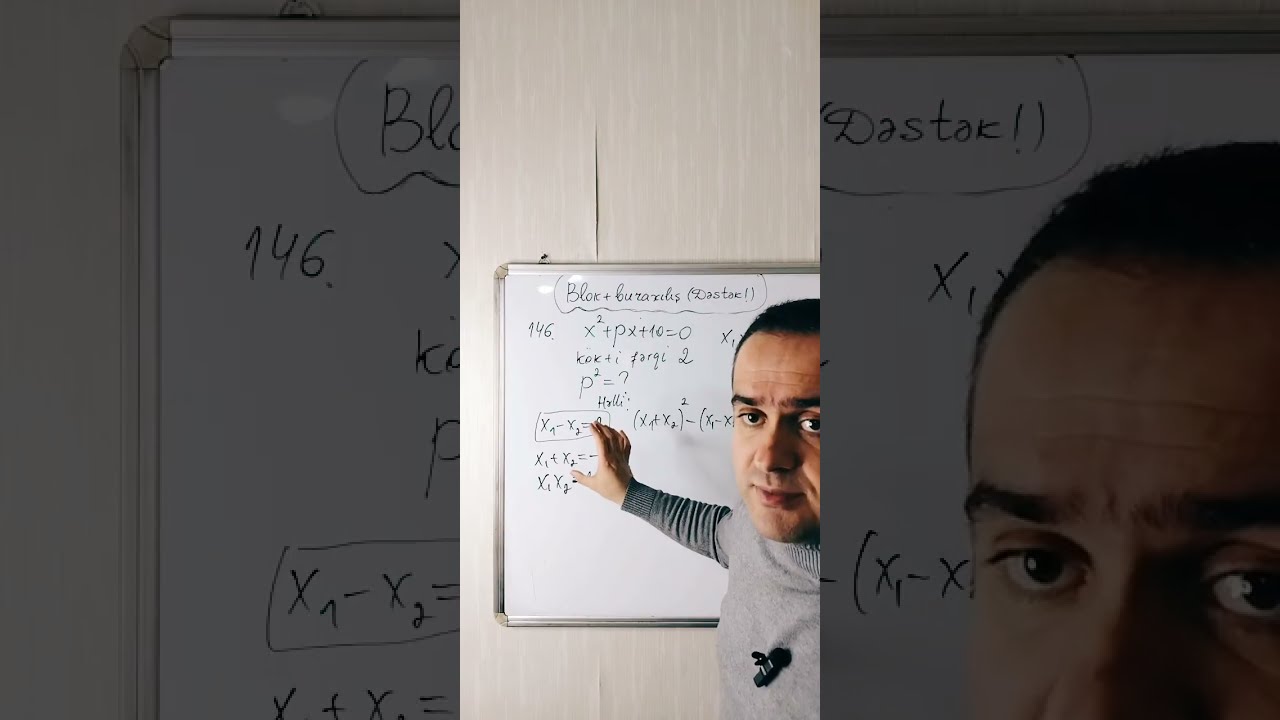 Riyaziyyat Buraxılış imtahanına dəstək 