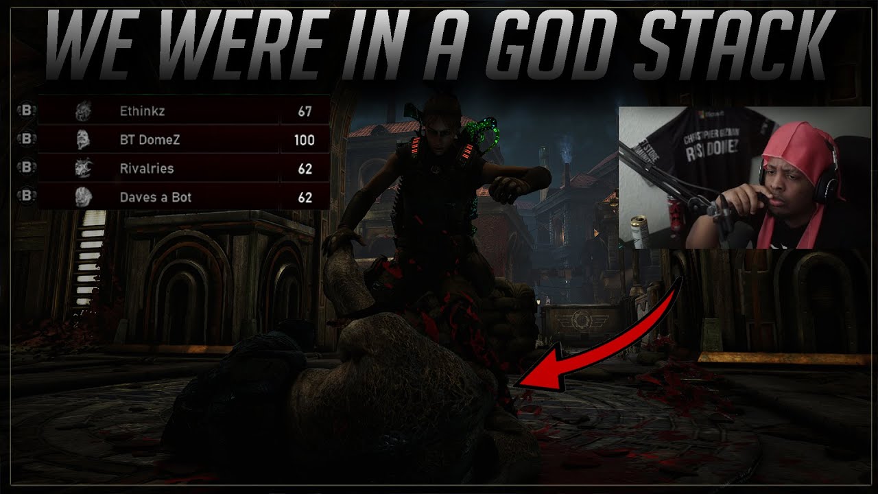 Gears 5 - WE WENT AGAINST STREAMERS WITH A GOD STACK... (SWEATY RANKED CONTROL)