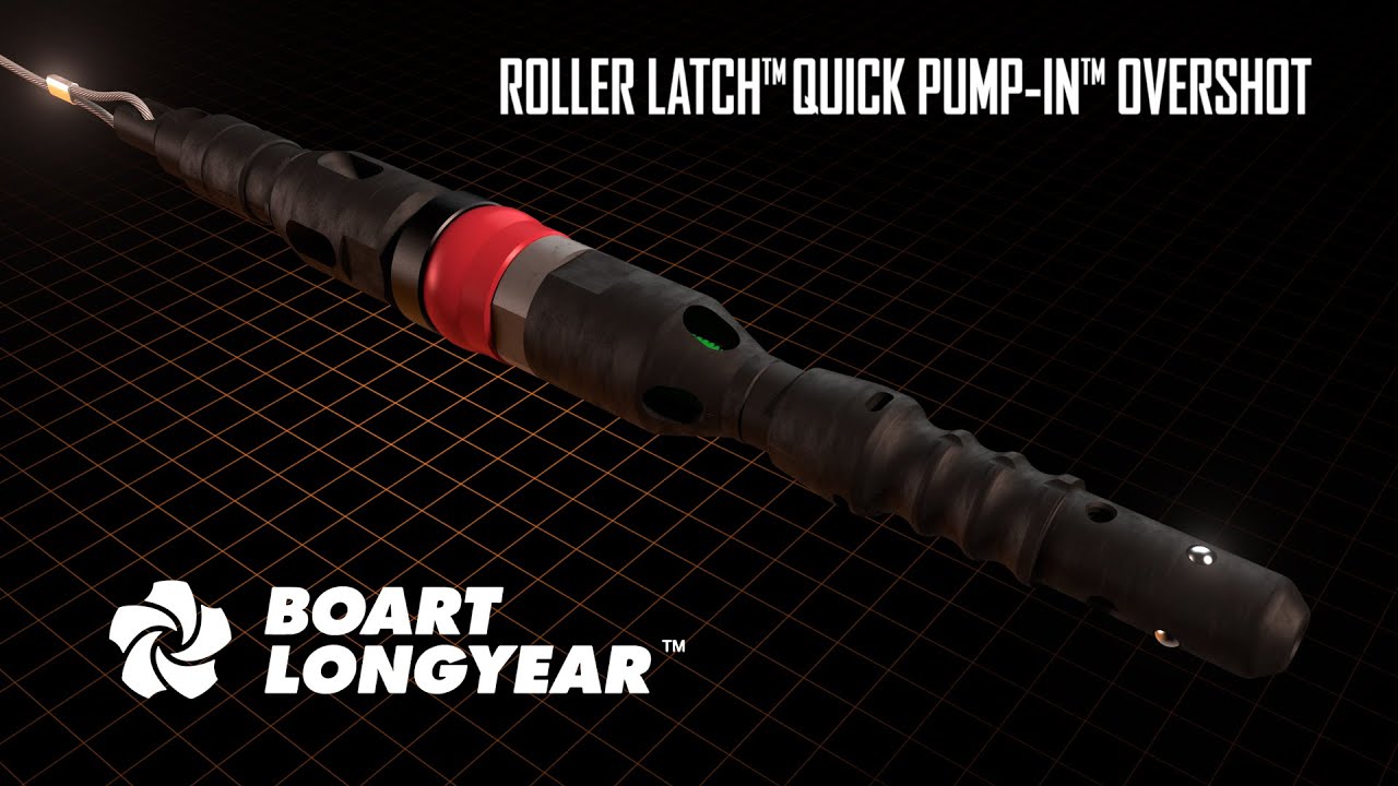 Roller Latch&trade; Quick Pump-In&trade; Overshot