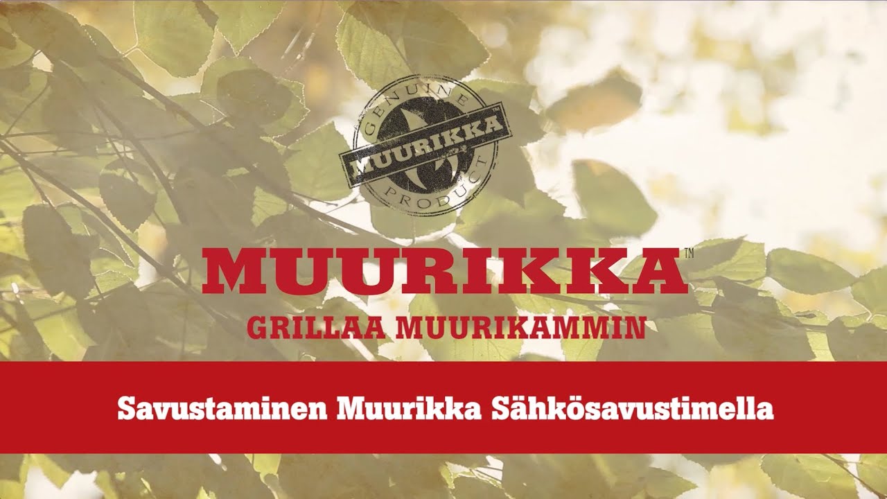 Savustaminen Muurikka S&auml;hk&ouml;savustimella