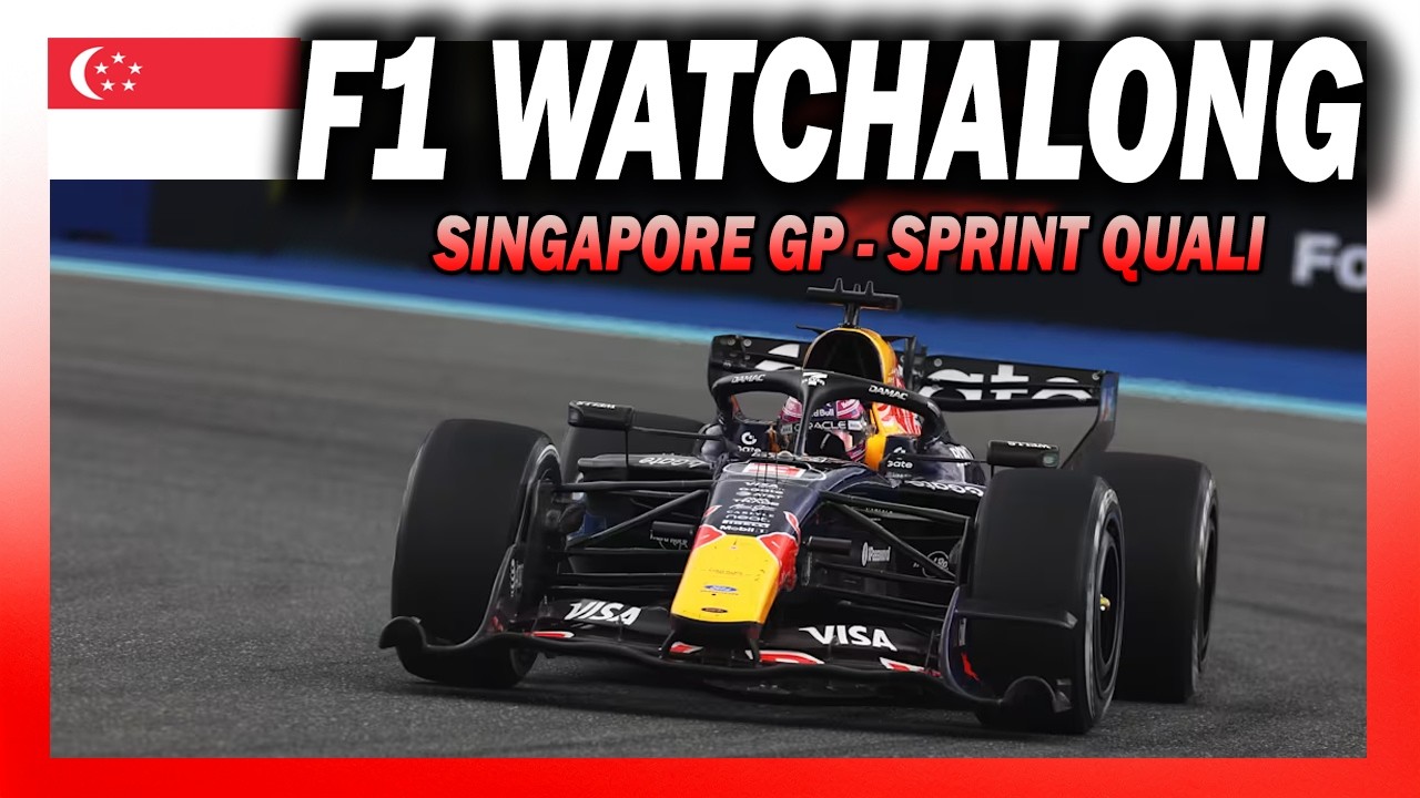 🔴 F1 Watchalong - SINGAPORE GP - SPRINT QUALI - with Commentary & Live Timings