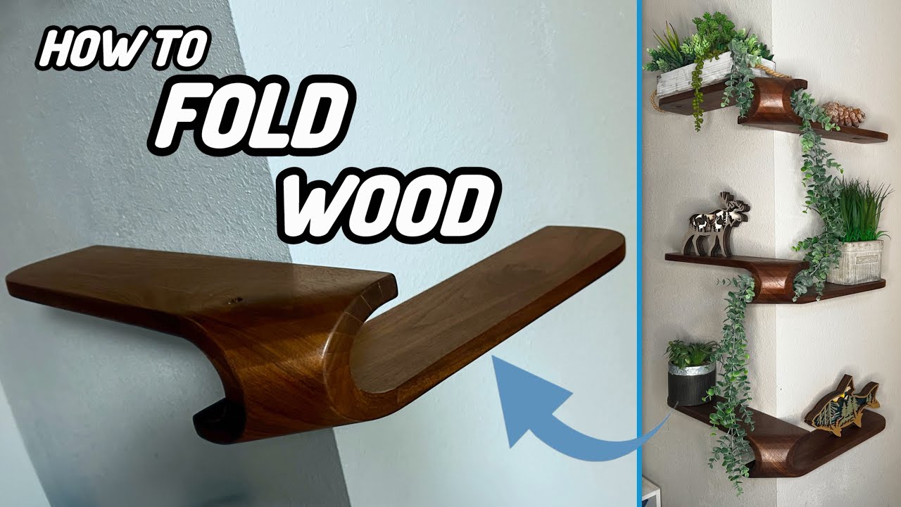 Making Corner Shelves with TwoTrees CNC // Woodworking