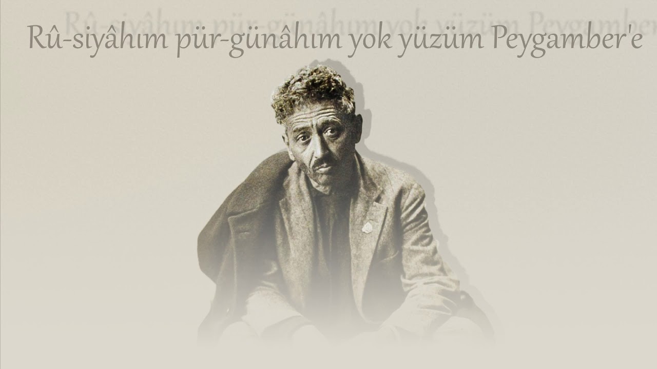 Rû Siyahım Pür Günahım Yok Yüzüm Peygambere
