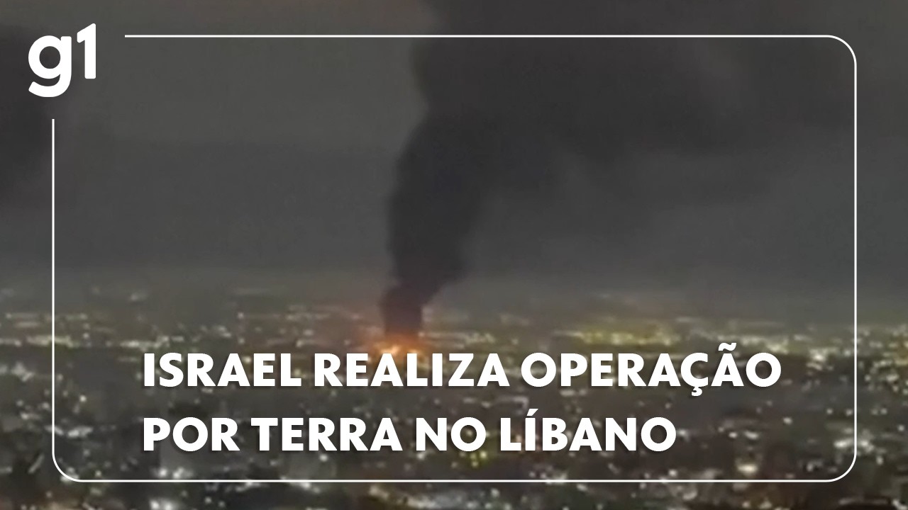 Israel faz operação 'limitada' por terra no Líbano contra alvos do Hezbollah
