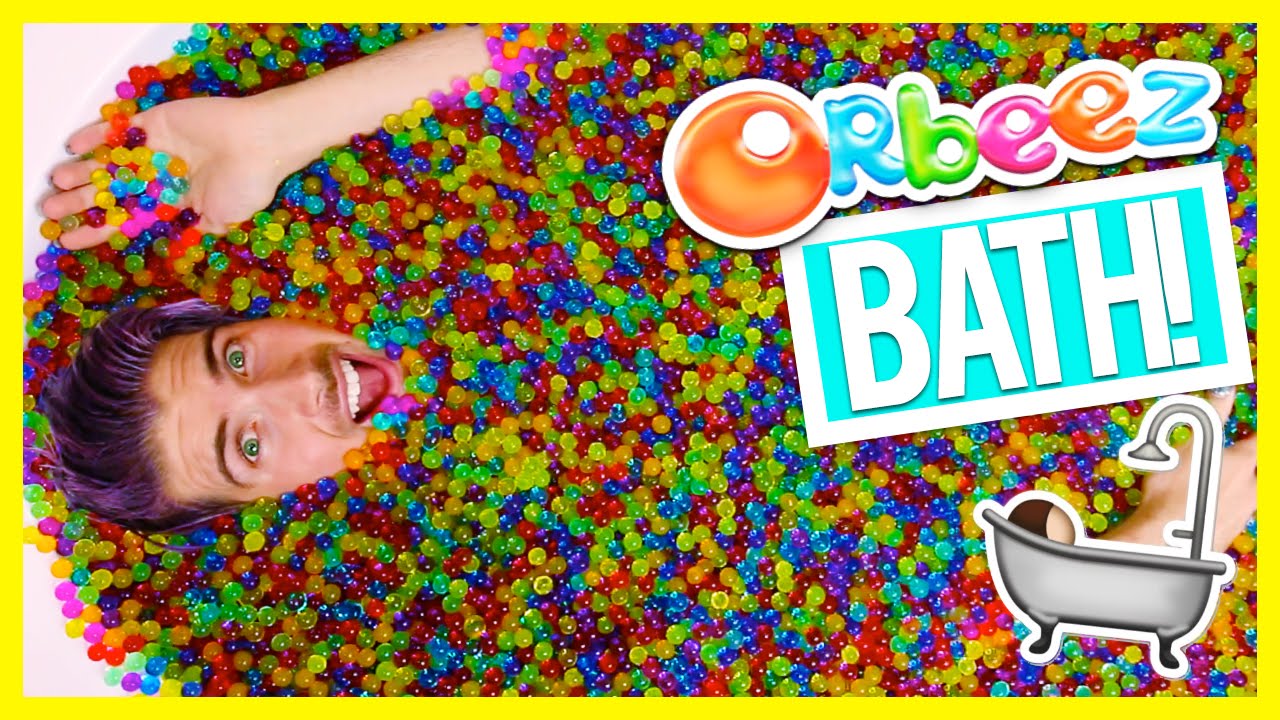BATH FULL OF ORBEEZ CHALLENGE!