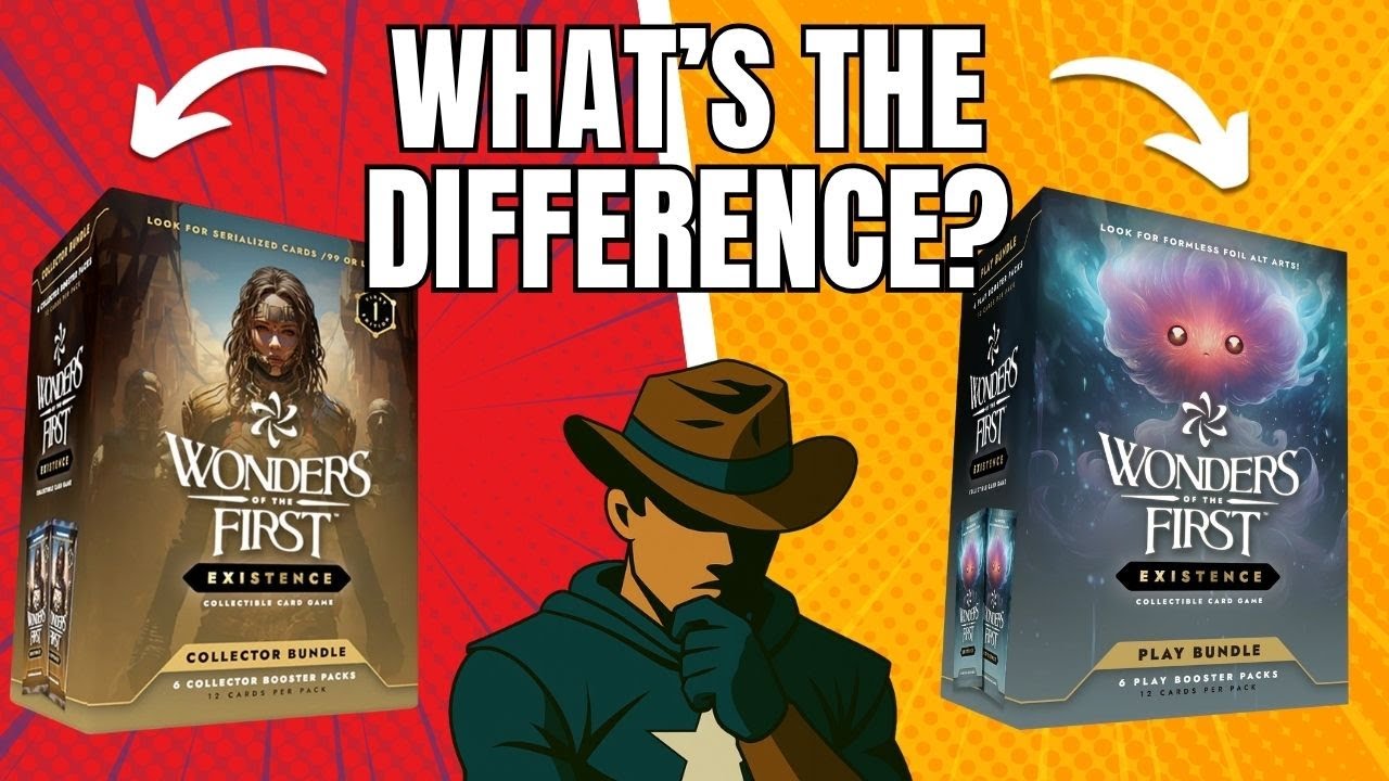 Wonders of The First Collector Boosters vs Play Boosters