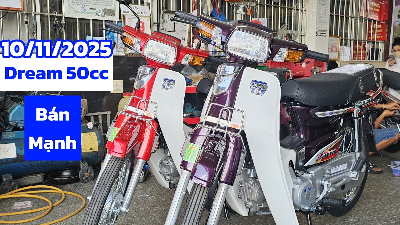 Dream 50cc đang bán mạnh tại CH Mai Duyên Sóc Trăng.Khải Phạm #dream #50cc #espero #xe #ship #detech