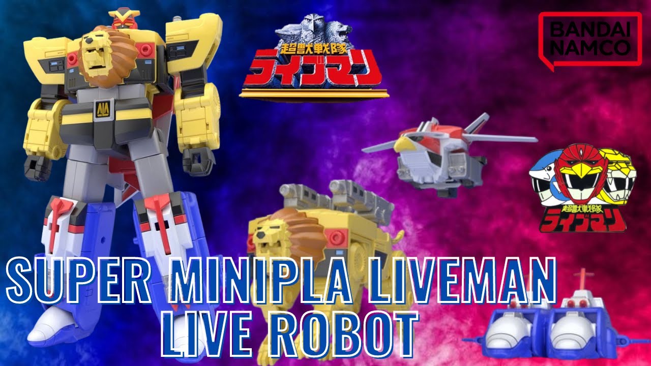 Liveman Super Minipla Robot