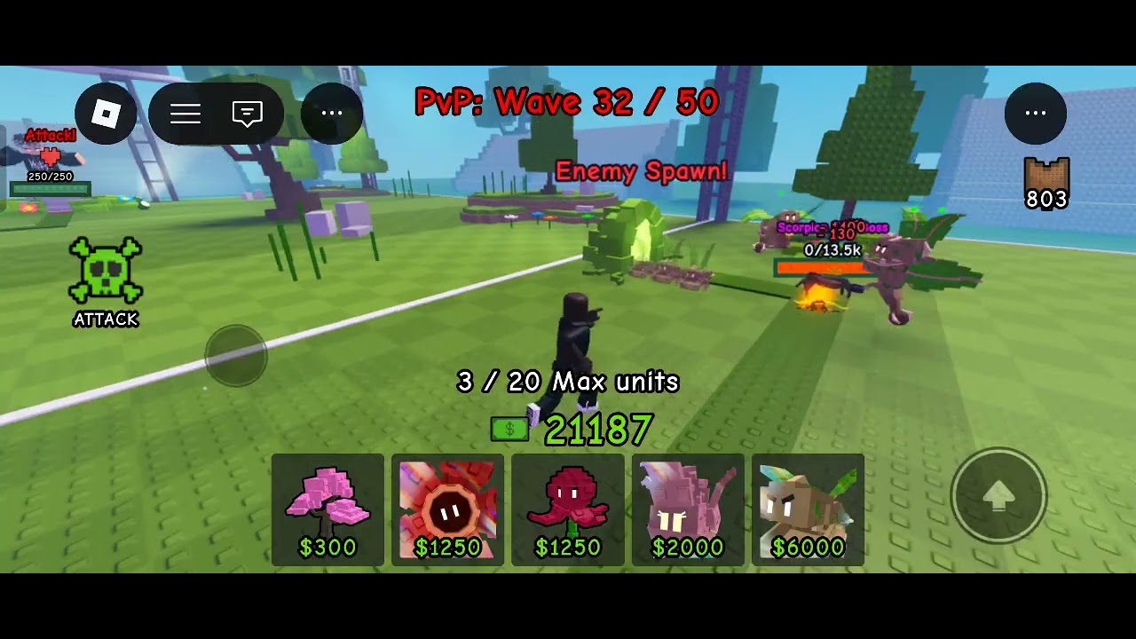 Garden Tower Defense Pvp Mode In Earth Dragon