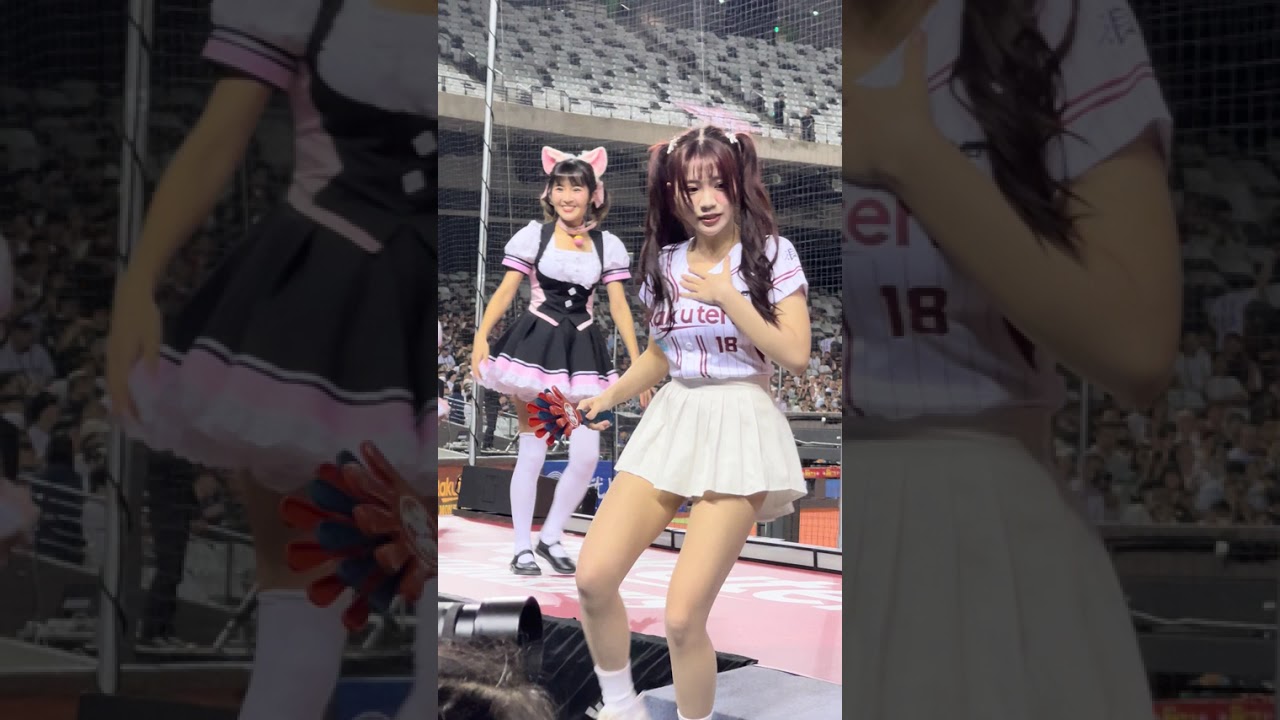 🗓️2025.08.13 📷熊霓Cam 🏟️台北大巨蛋 ⚾️5局下半 🎶球員應援：成晉、陳晨威、林立 #熊霓¹⁸ #樂天女孩 #RakutenGirls