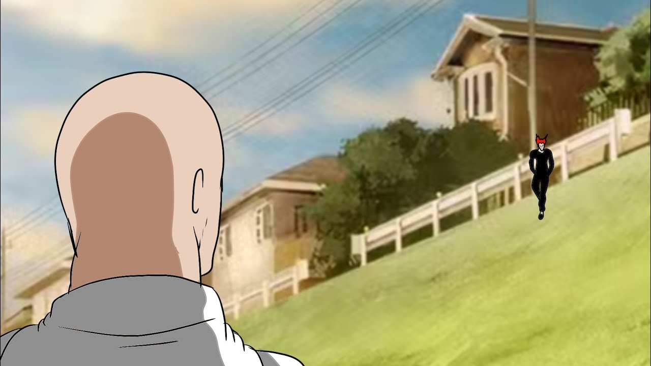 Saitama vs Garou One Frame Man Fan Animation