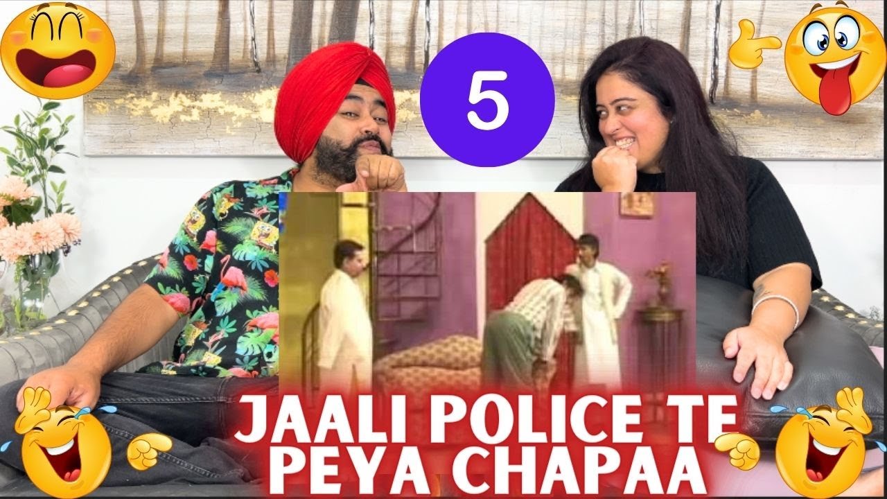 Preet Bani React on Drama "Uncle Majnu Te Aunty Heer" 5 ~Jaali Afsaran Di Hoyi Bum Chicki Chicki