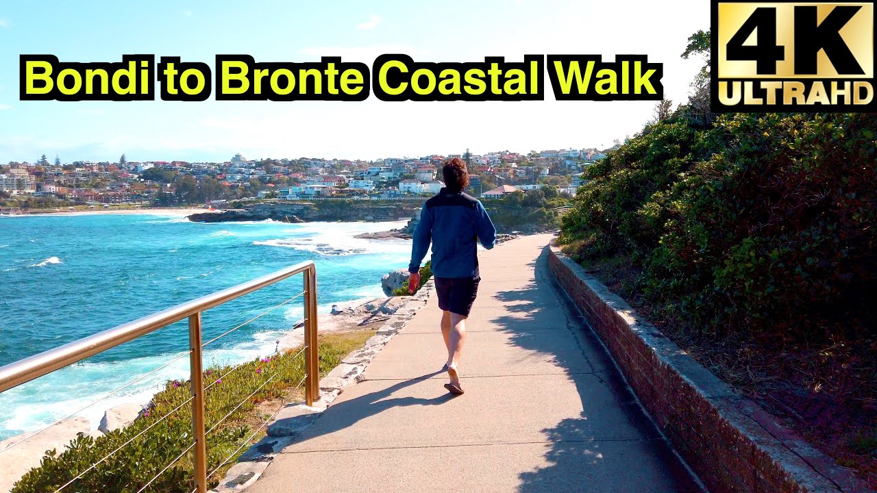[4K] SYDNEY WALKING TOUR 🌊 | BONDI TO BRONTE COASTAL WALK 👣 | Sydney Australia