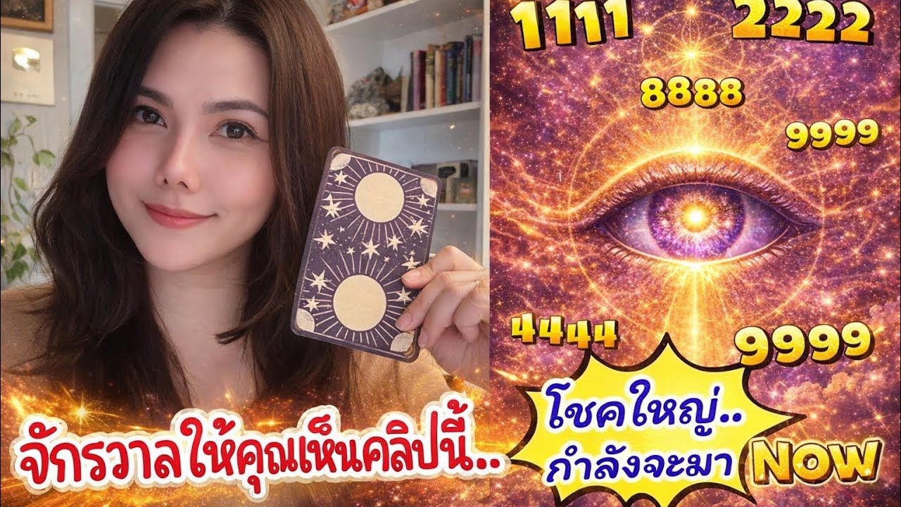 🔴จักรวาลให้ึคุณเห็นคลิปนี้วันนี้…🪄 โชคใหญ่กำลังจะมา🍀💸💰💵 Random
