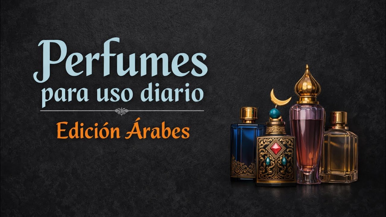 PERFUMES ÁRABES DE USO DIARIO! Top 10✅️