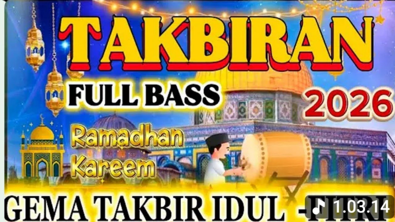 TERBARU 2026 GEMA TAKBIR IDUL FITRI PENYEJUK HATI BIKIN NANGIS RINDU KAMPUNG ‼️