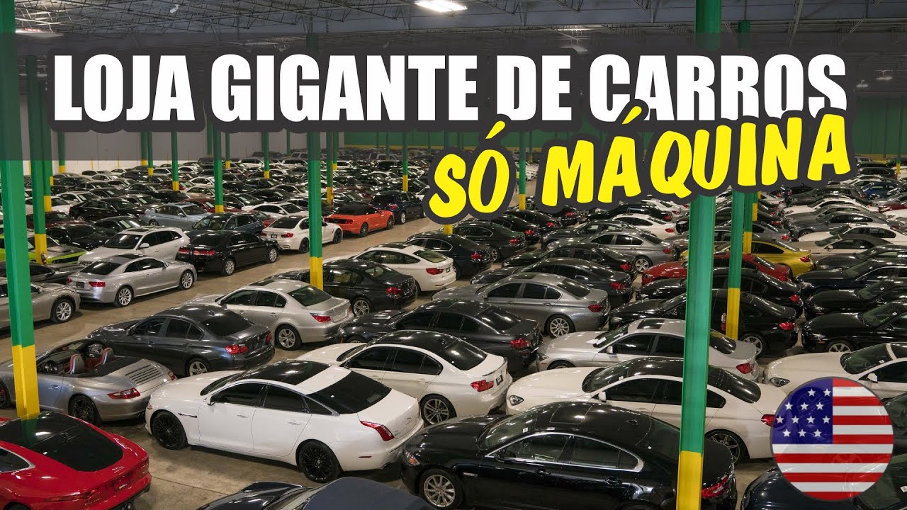 Concessionária Gigante de Carros nos Estados Unidos