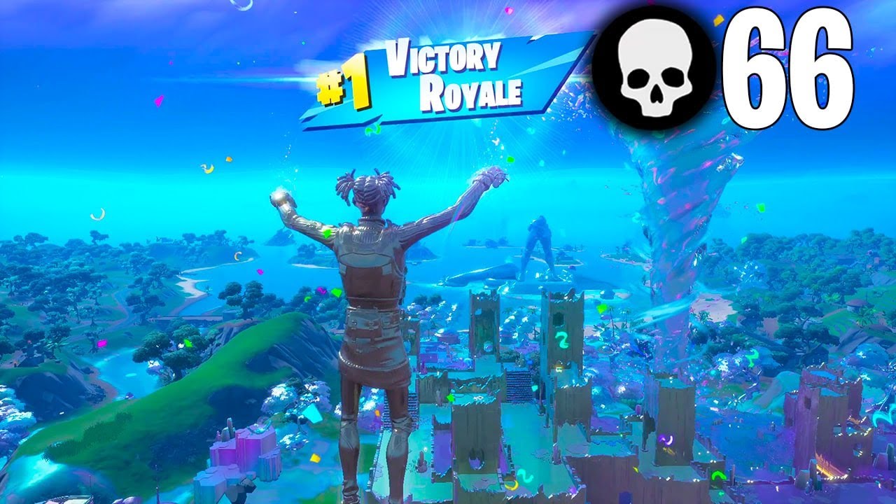 66 Elimination Solo vs Squads Win (Fortnite Chapter 3 Full Gameplay Season 4)