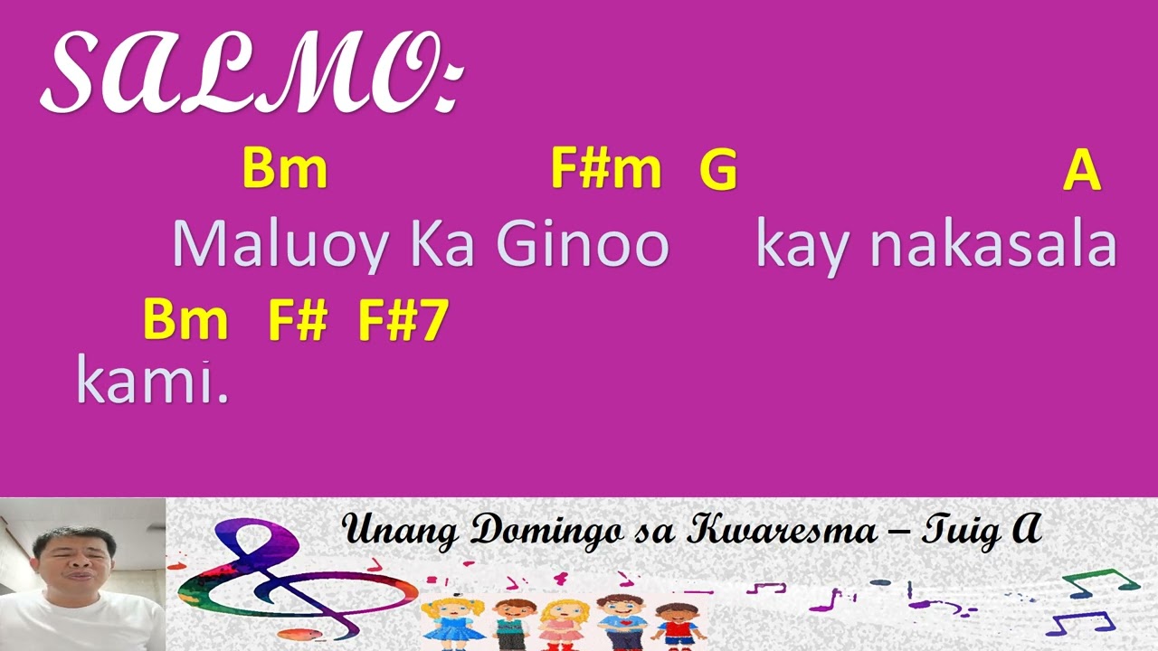 SALMO I February 22, 2026 I Unang Domingo sa Kwaresma - Tuig A