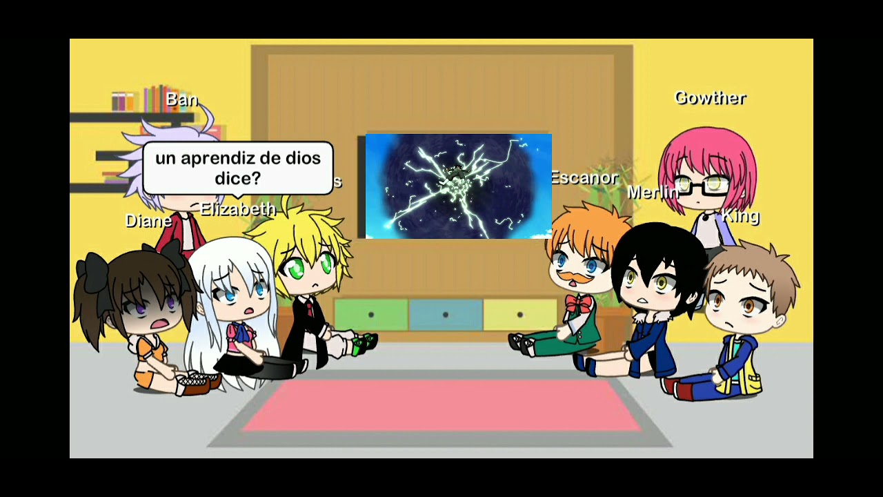 Nanatsu No Taizai reacciona a Dragon Ball Super Rap (Gacha Life) Shen Soul
