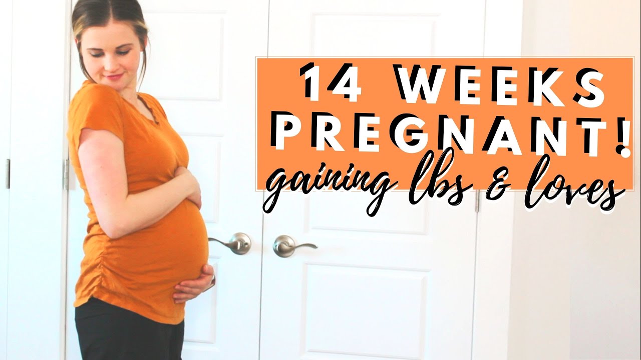 14 WEEKS PREGNANT! | Starting to Gain those LBS!!