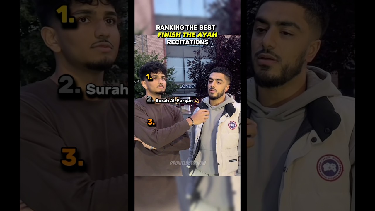 Best Finish the Ayah Recitations #shorts
