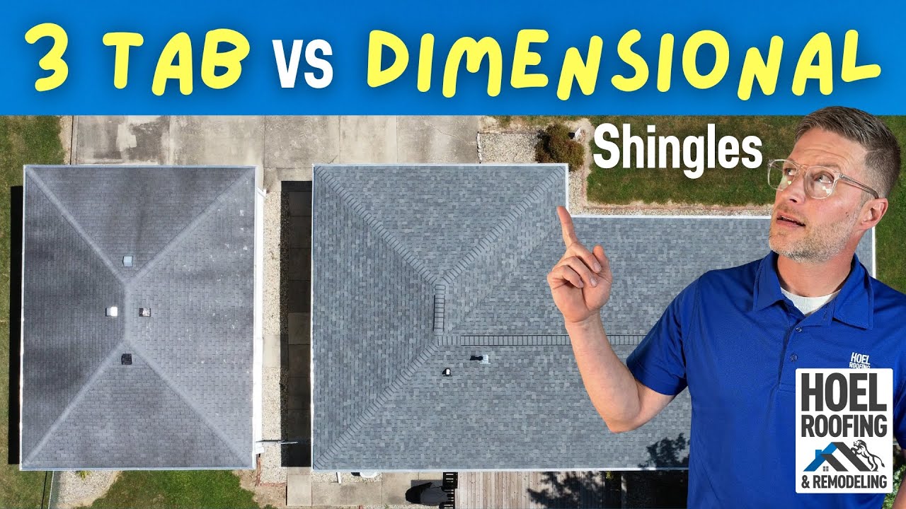 3 Tab vs Dimensional Shingles | Which One Saves You Money?