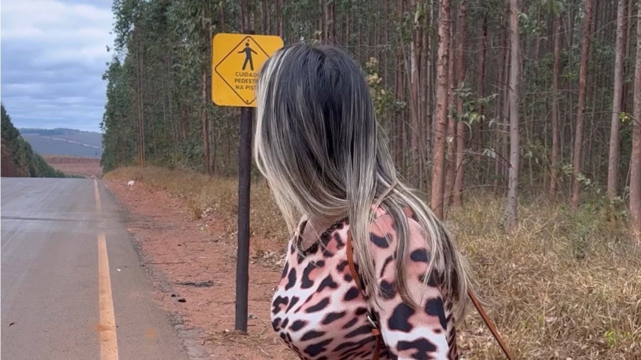 A interesseira da estrada... ela só não contava que isso fosse acontecer...