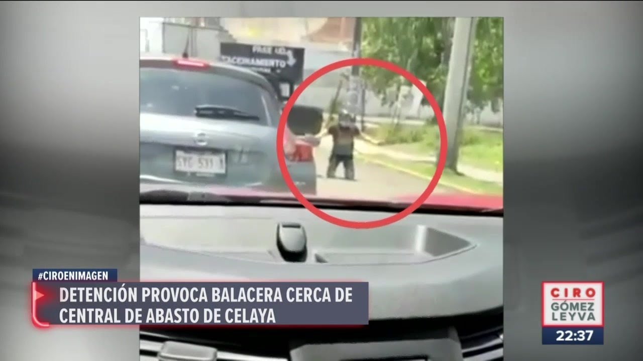 Se desata balacera cerca de la Central de Abasto de Celaya | Noticias con Ciro Gómez Leyva