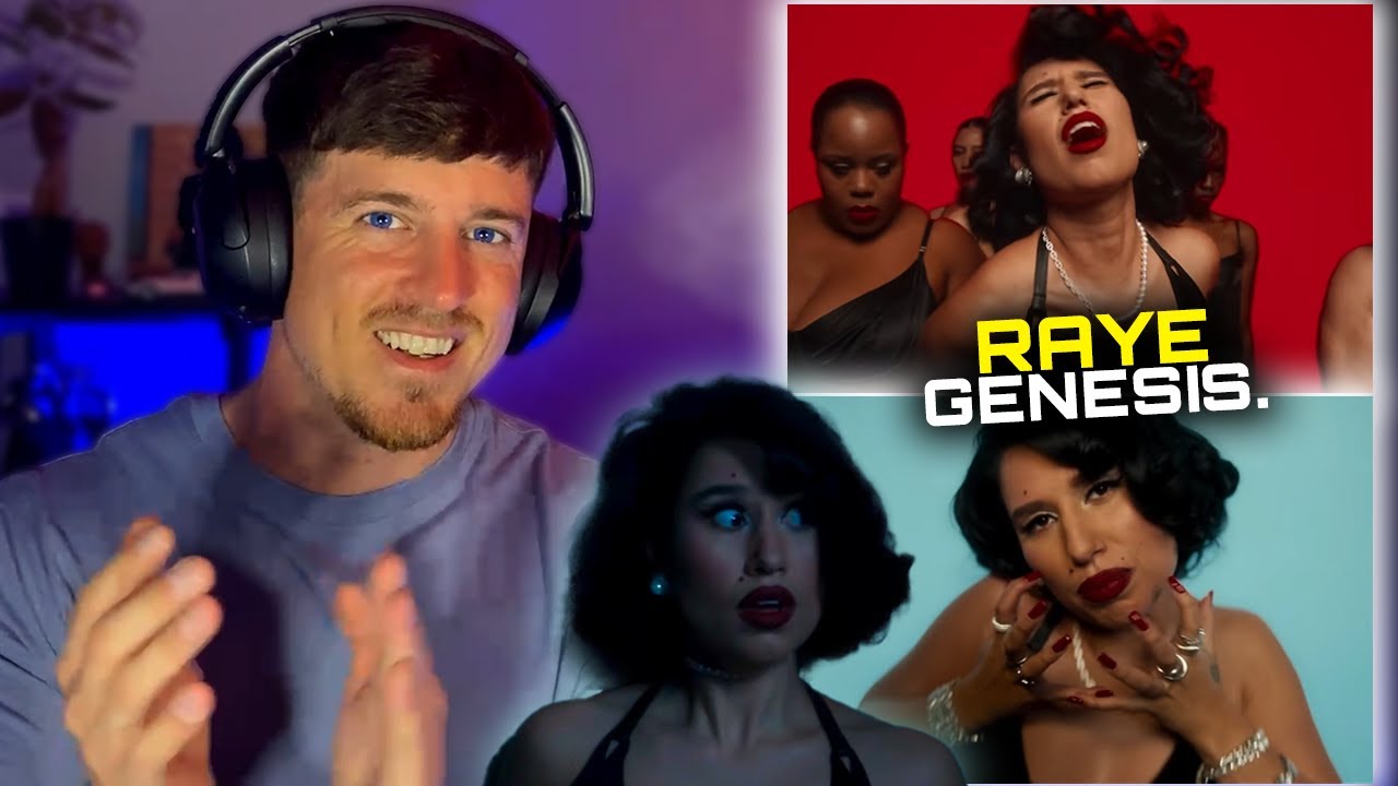 Reacting to RAYE - Genesis. (Official Video)