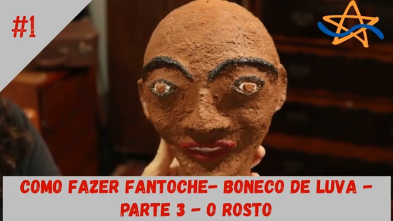 Como Fazer Fantoches - Bonecos de Luva - Parte 3 - O Rosto