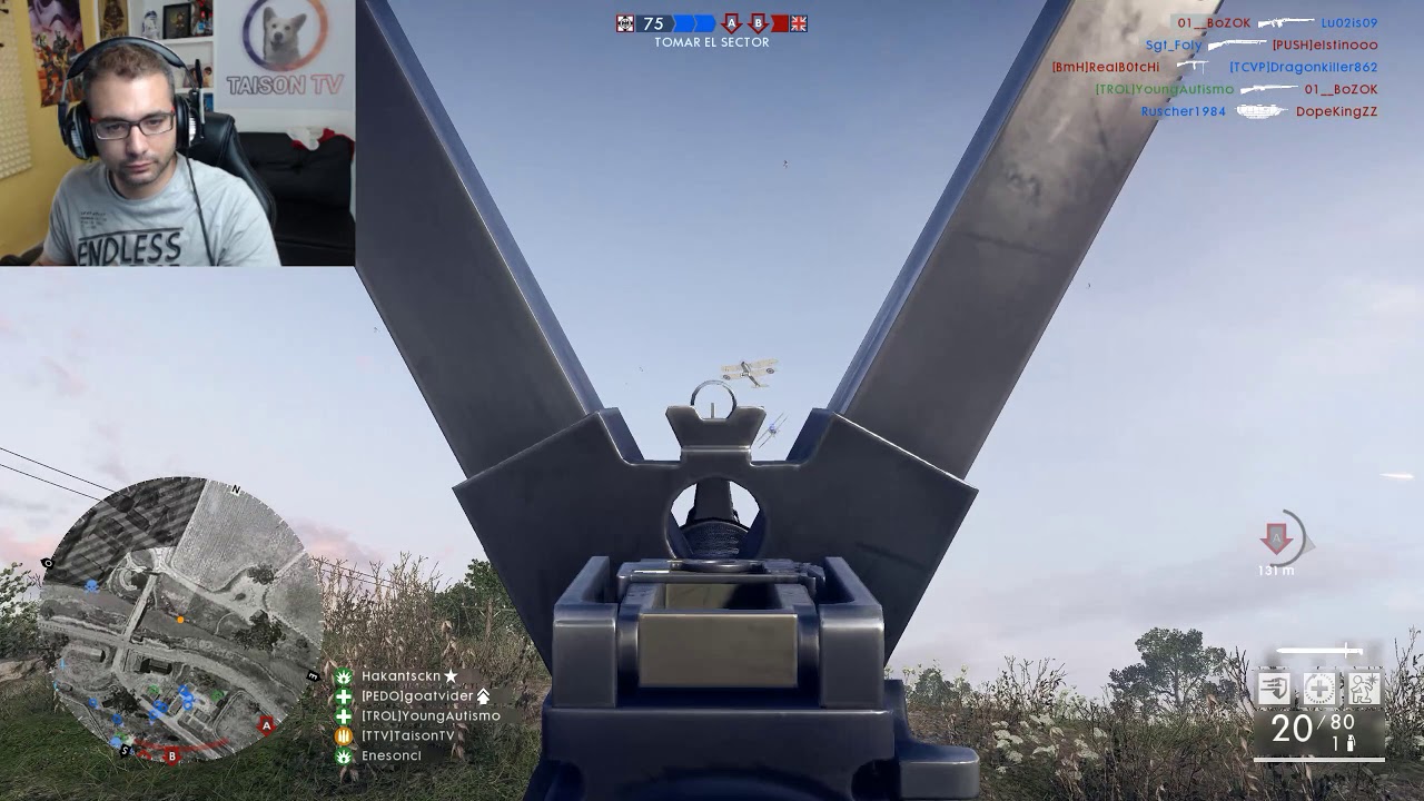 Battlefield 1 Operación Sombra del Gigante con la Burton