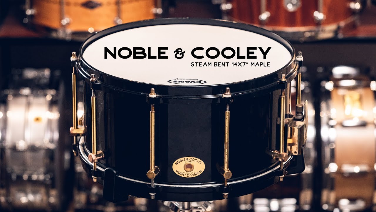 Малый барабан: Noble & Cooley Steam-Bent Solid Shell из клена
