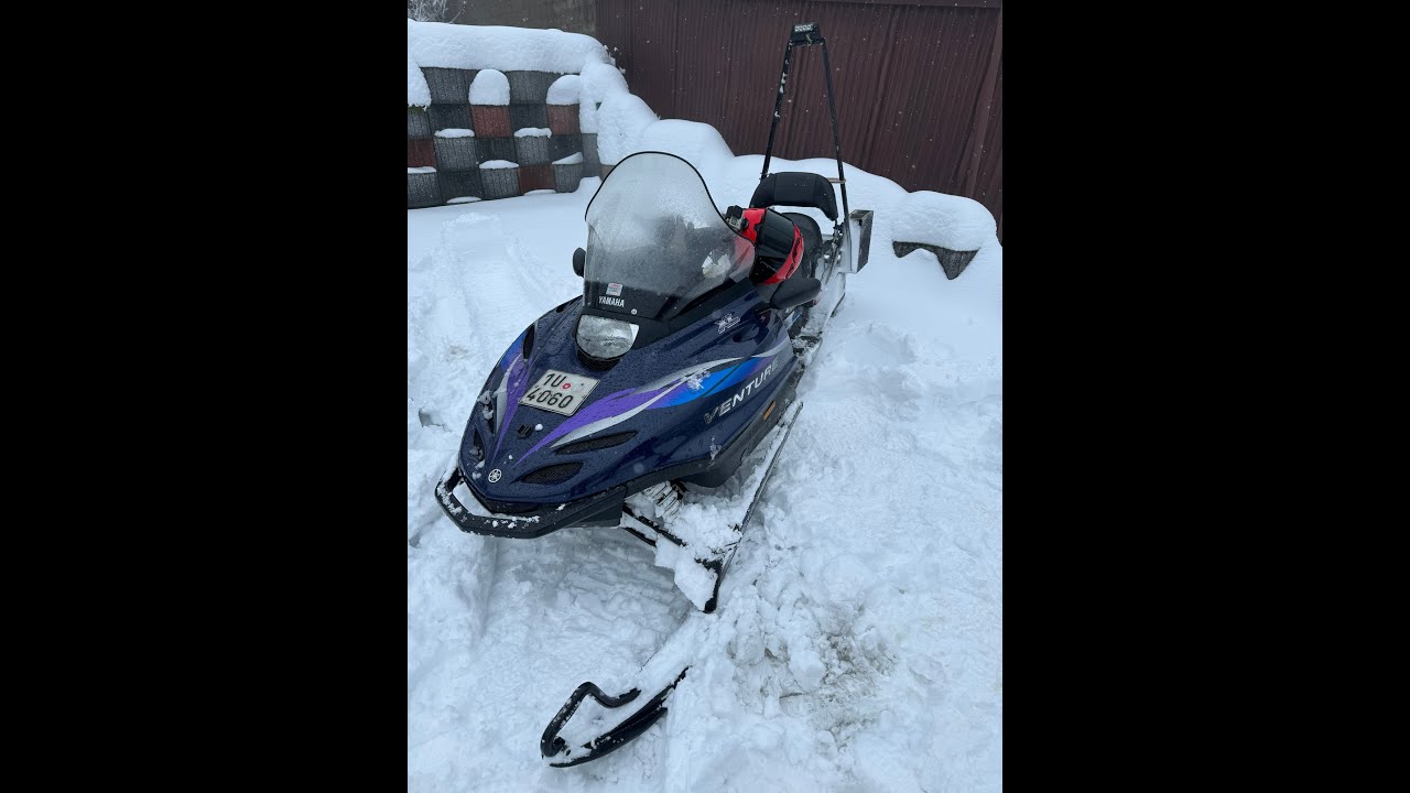 Yamaha Venture 500 XL První sníh W/@kongost