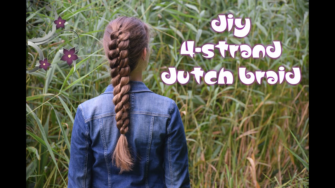 How to: 4-strand Dutch Braid | Yiyayellow Hairstyles