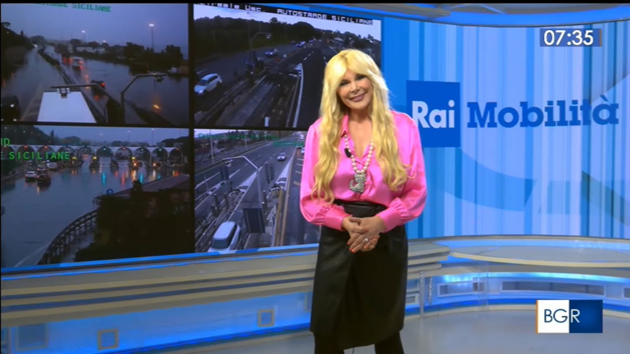 ALESSANDRA CANALE RAI 3 - BUONGIORNO REGIONE SICILIA TRAFFICO 11 febbraio 2026 ore 7:30