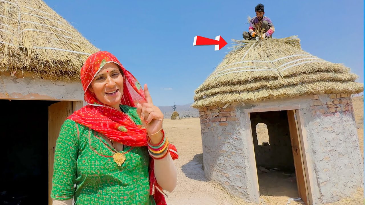 Hut house ban gaya 😁