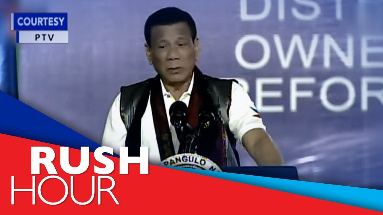 Duterte mulls changing name of the Philippines