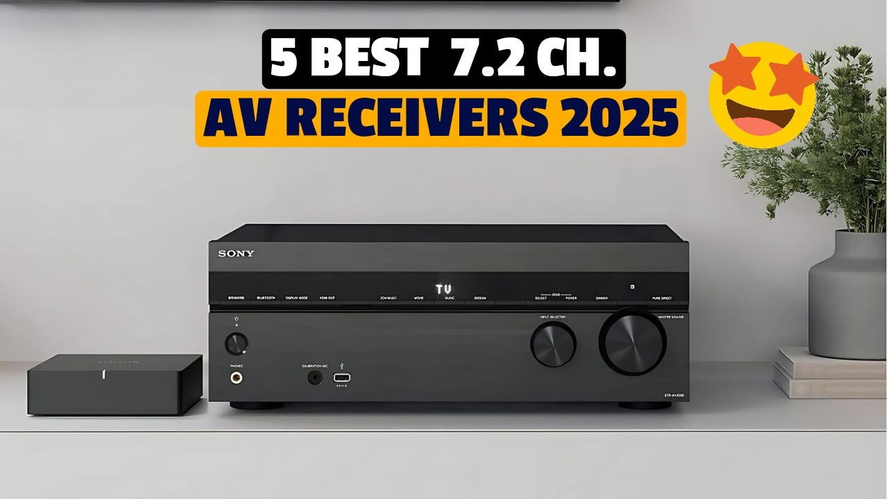 TOP 5 BEST 7.2 CHANNEL AV RECEIVER FOR 2025 | Best 7.2 Receiver Reviews