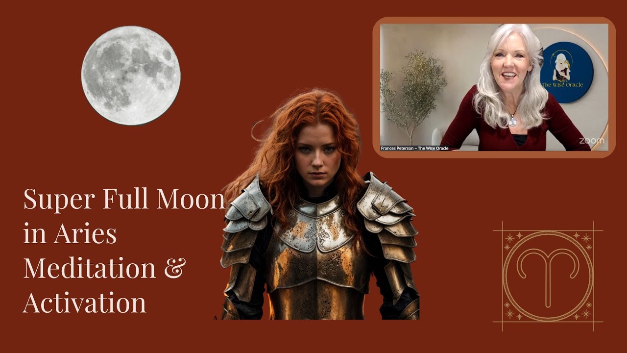 Super Full Moon in Aries Meditation & Activation October 2025