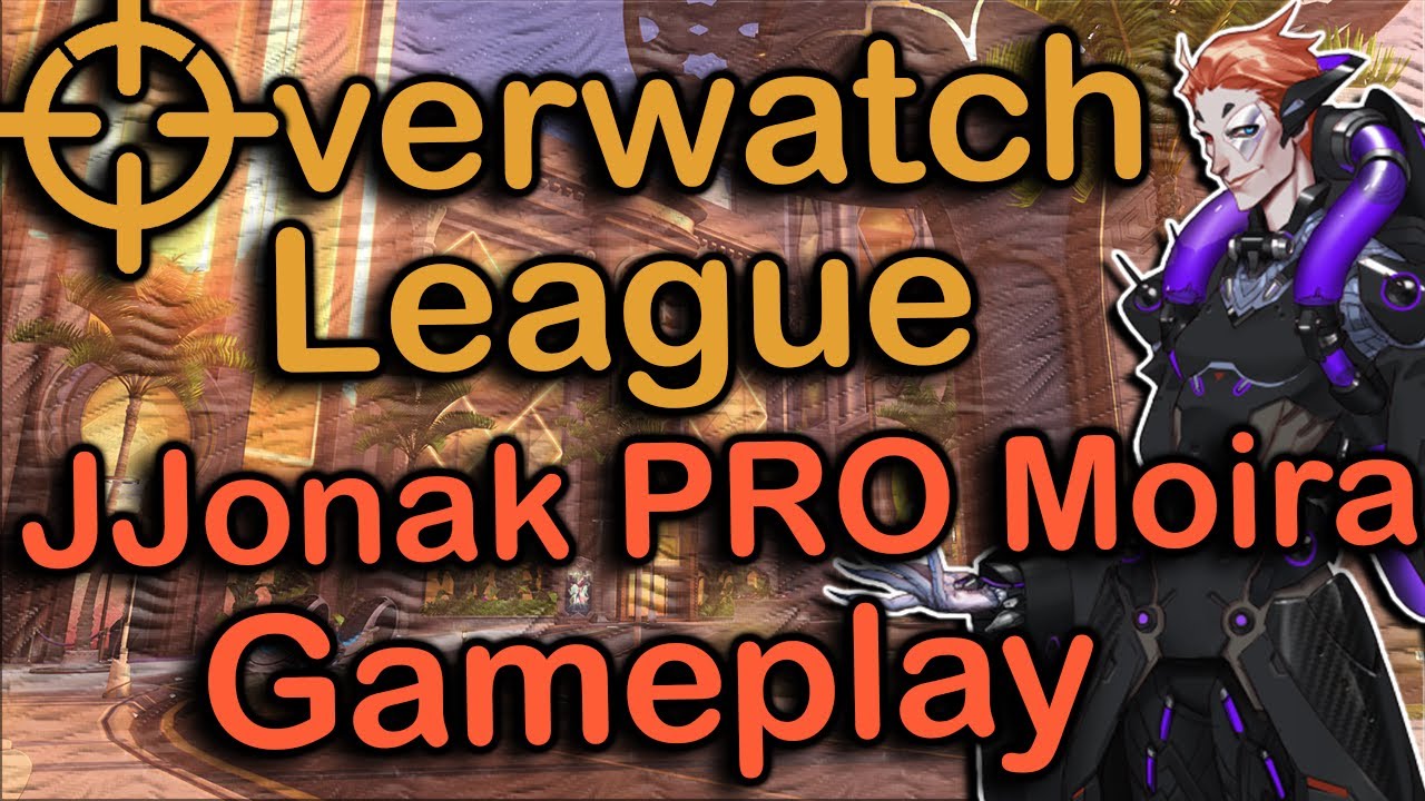 Overwatch League Pro Gameplay | JJonak as Moira | Oasis | Overwatch Gameplay (Moira POV)