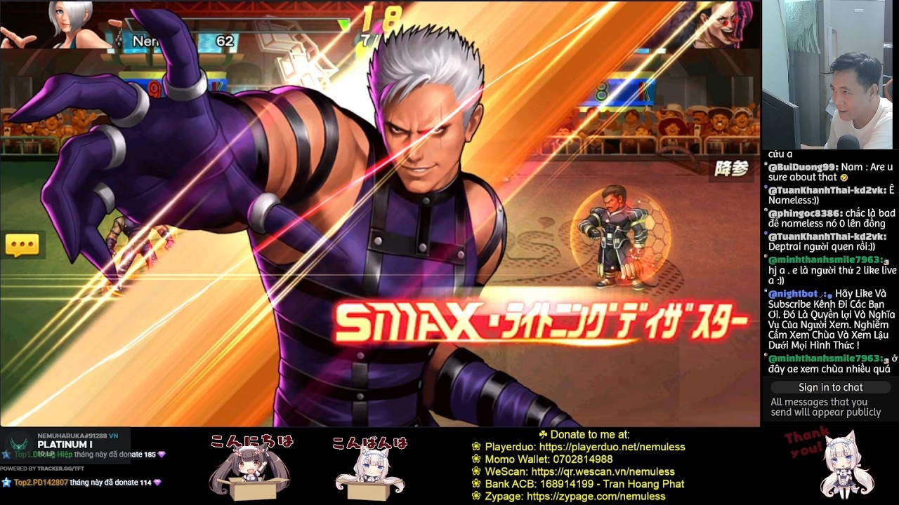 ☘ KOF98UMOL JP Peak Battles SMax Highlight Krizalid One-Hit Clone Zero 260301 (Top Battle) - Nemu...