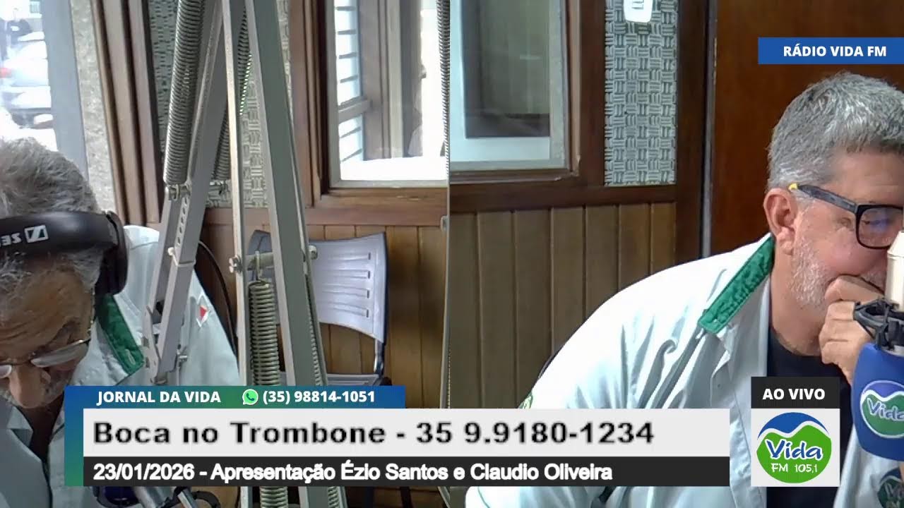 Jornal da Radio Vida FM 105,1 -23/01/2026
