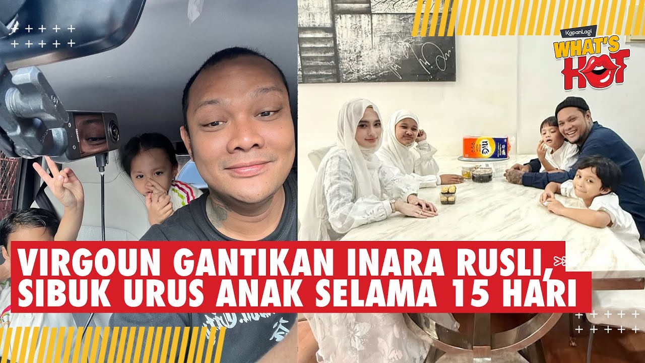 Sibuk Jadi Ayah, Virgoun Ambil Alih Peran Inara Rusli Urus Anak