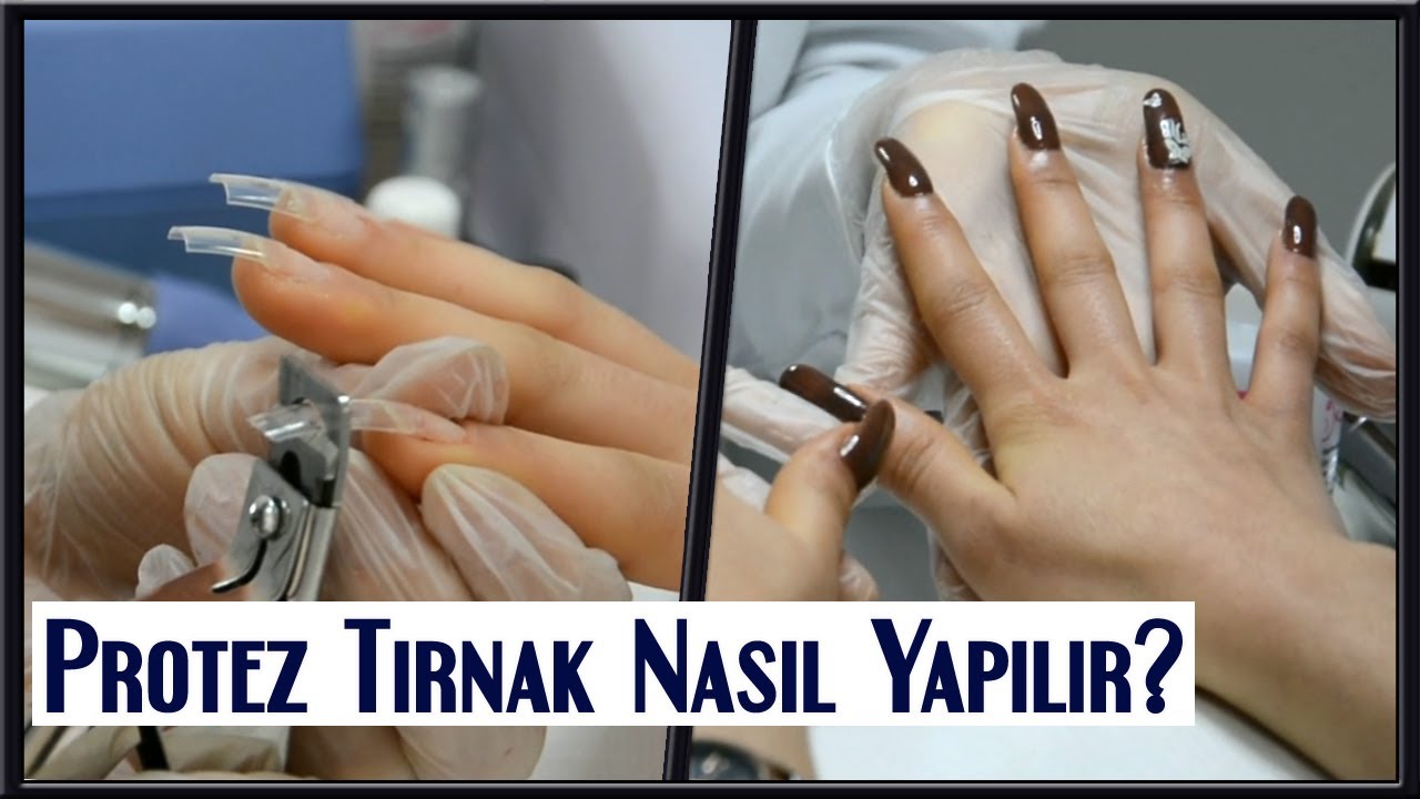 Protez Tırnak Nasıl Yapılır? | Protez Tırnak Aşama Aşama Uygulamalı Anlatım! | Protez Tırnak Yapımı.