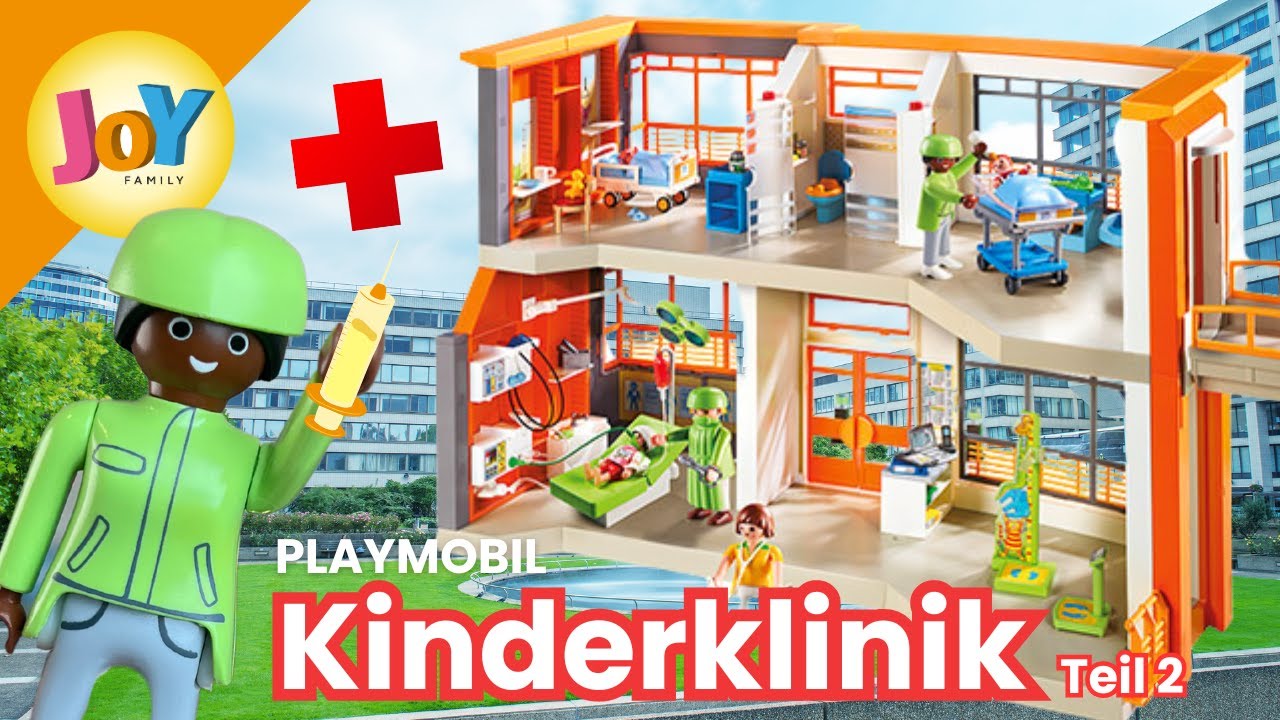 PLAYMOBIL UNBOXING | Kinderkrankenhaus 🏥👨‍⚕️ Teil 2 | City Life 🌇 6657 | Joy Family kids