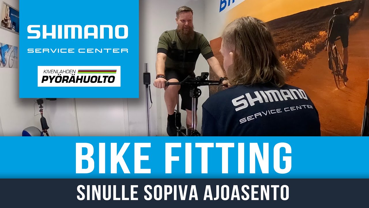 Maastopyörän Bike Fitting - Kivenlahden pyörähuolto - Shimano service center