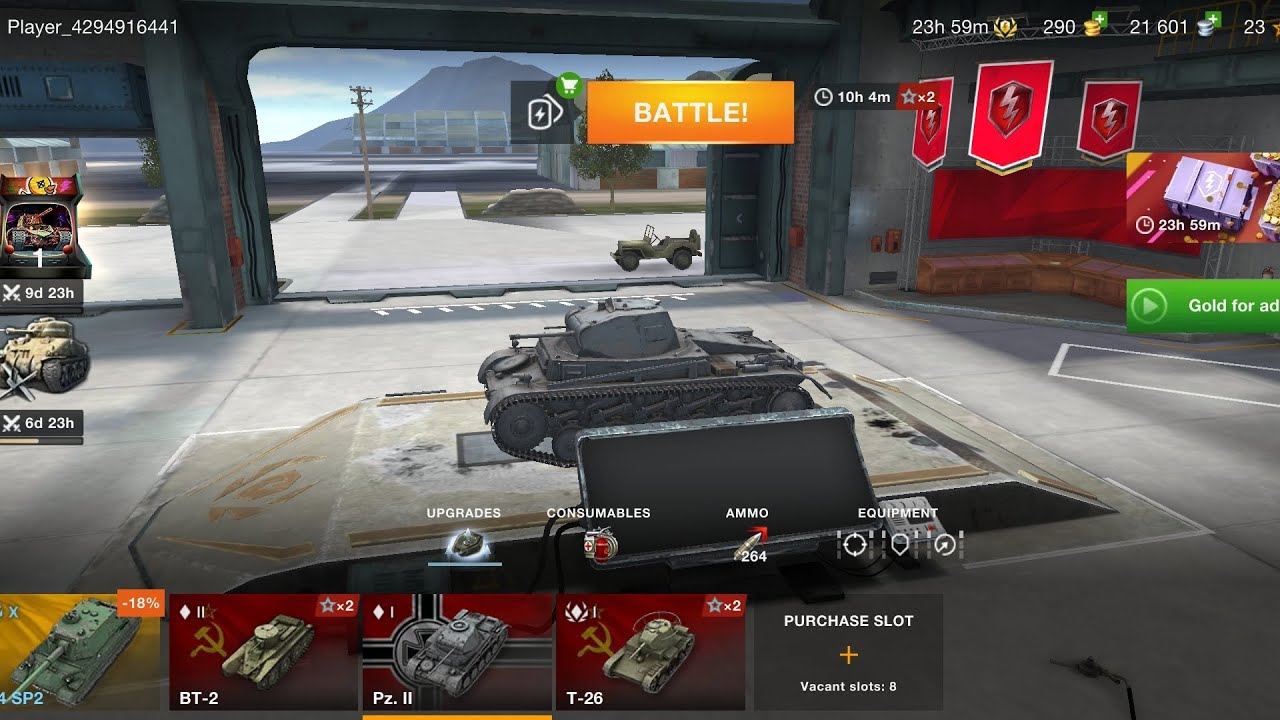 Cara bermain game world of tanks blitz pemua part1