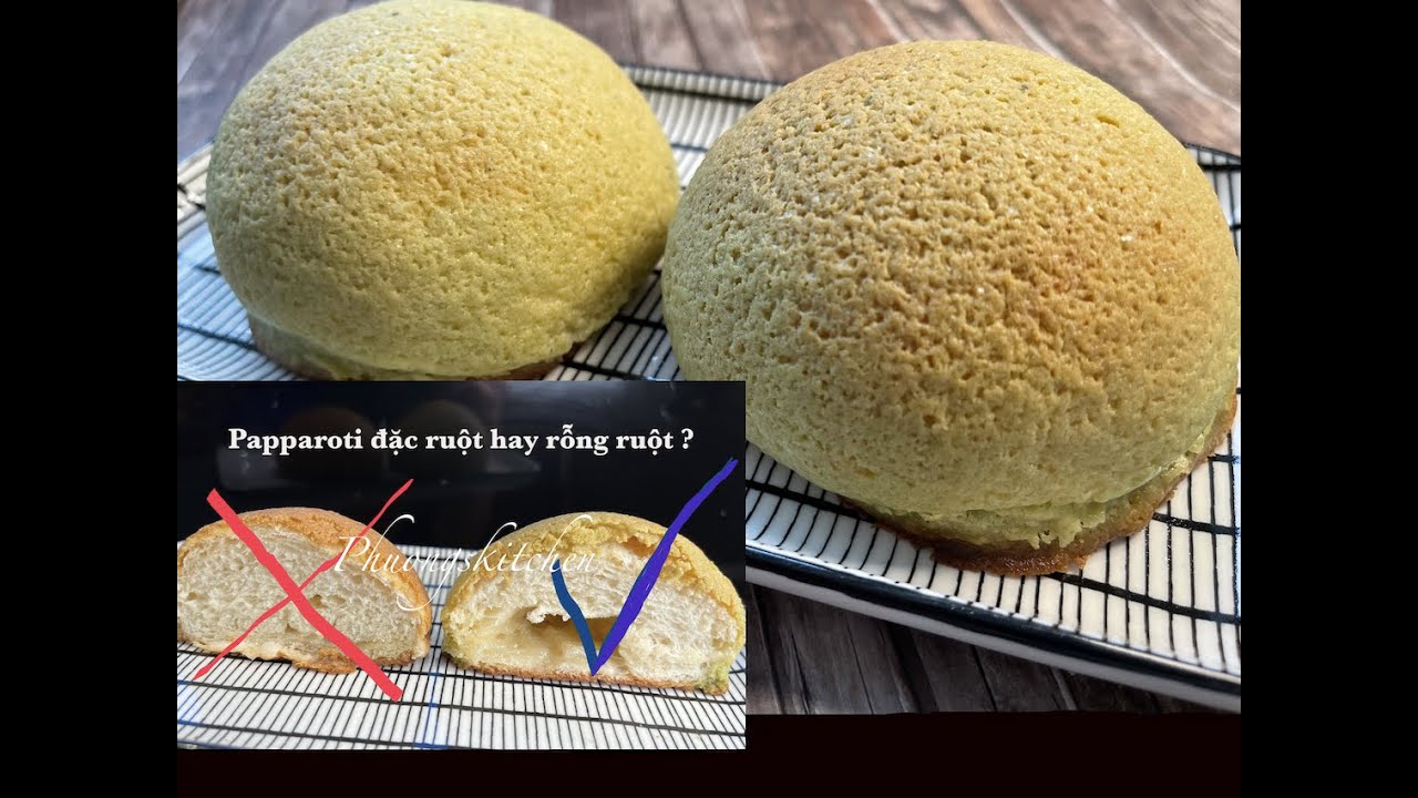 BÁNH MÌ VỊ CAFE/TRÀ XANH PAPPAROTI - Khắc phục các lỗi thường gặp.